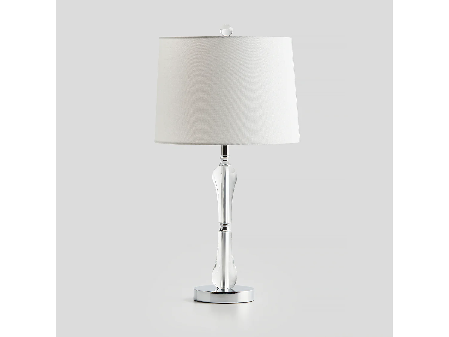 Tischlampe Crystaline mittel transparent 74 x 38