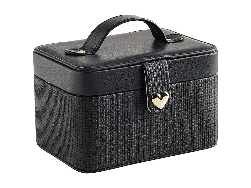 Schmuckkästchen Bertie mittelschwarz 10.5 x 17 x 12.5