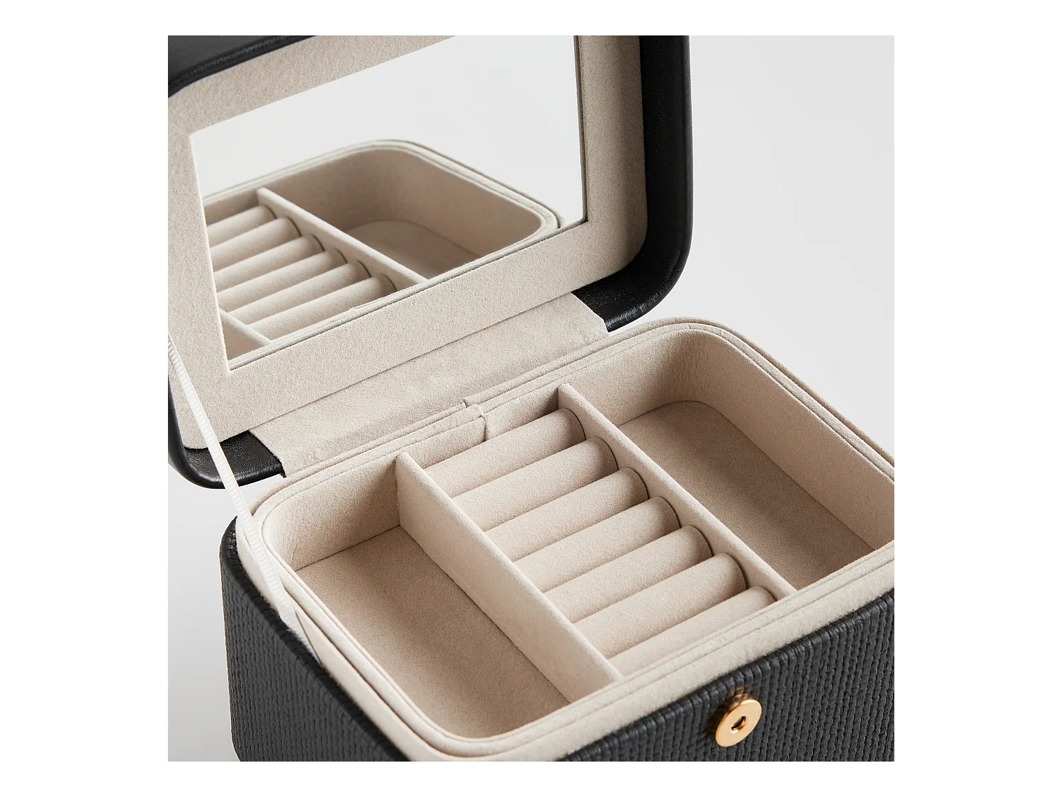 Boîte À Bijoux Bertie noir moyen 10.5 x 17 x 12.5