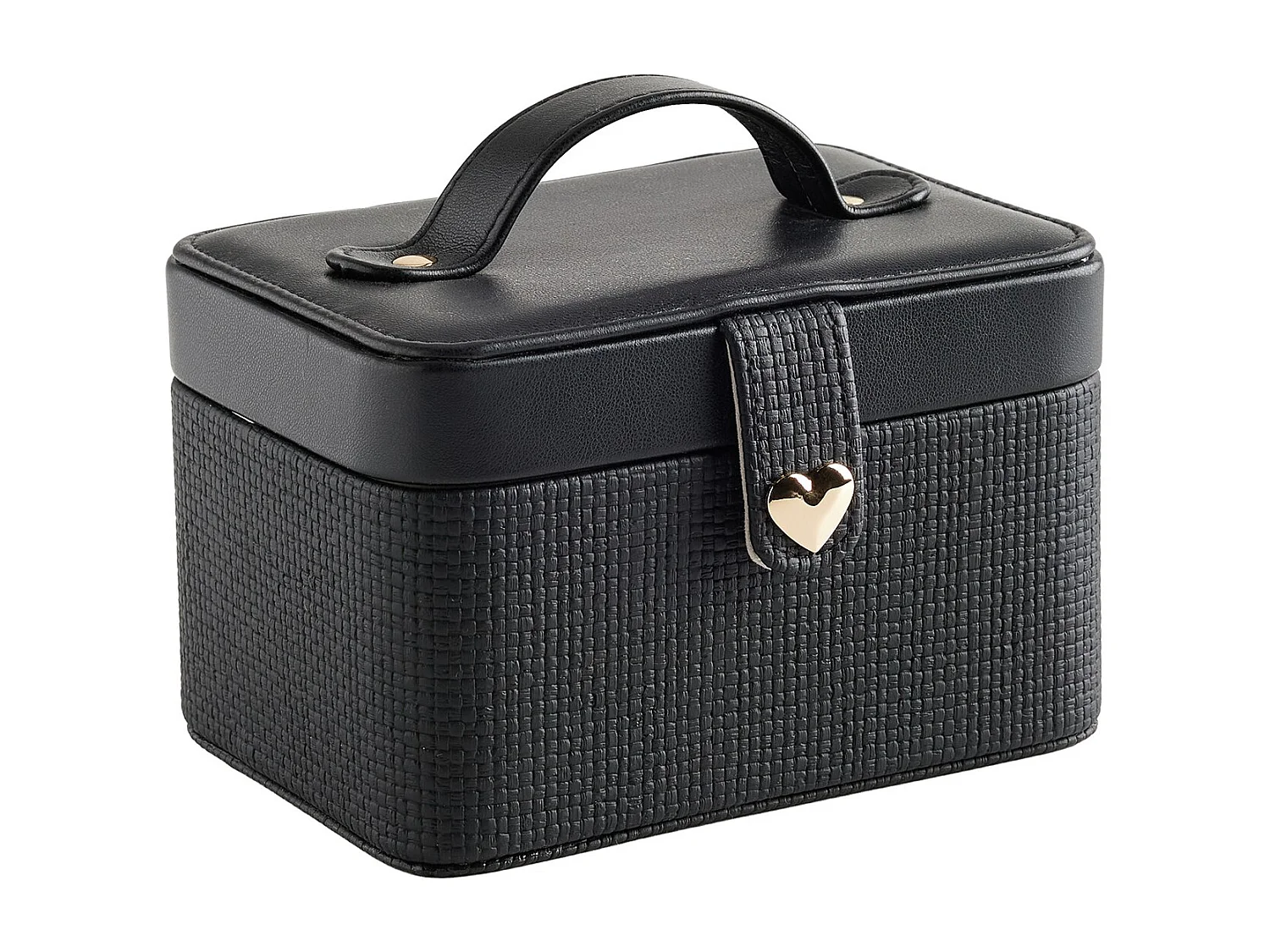 Schmuckkästchen Bertie mittelschwarz 10.5 x 17 x 12.5