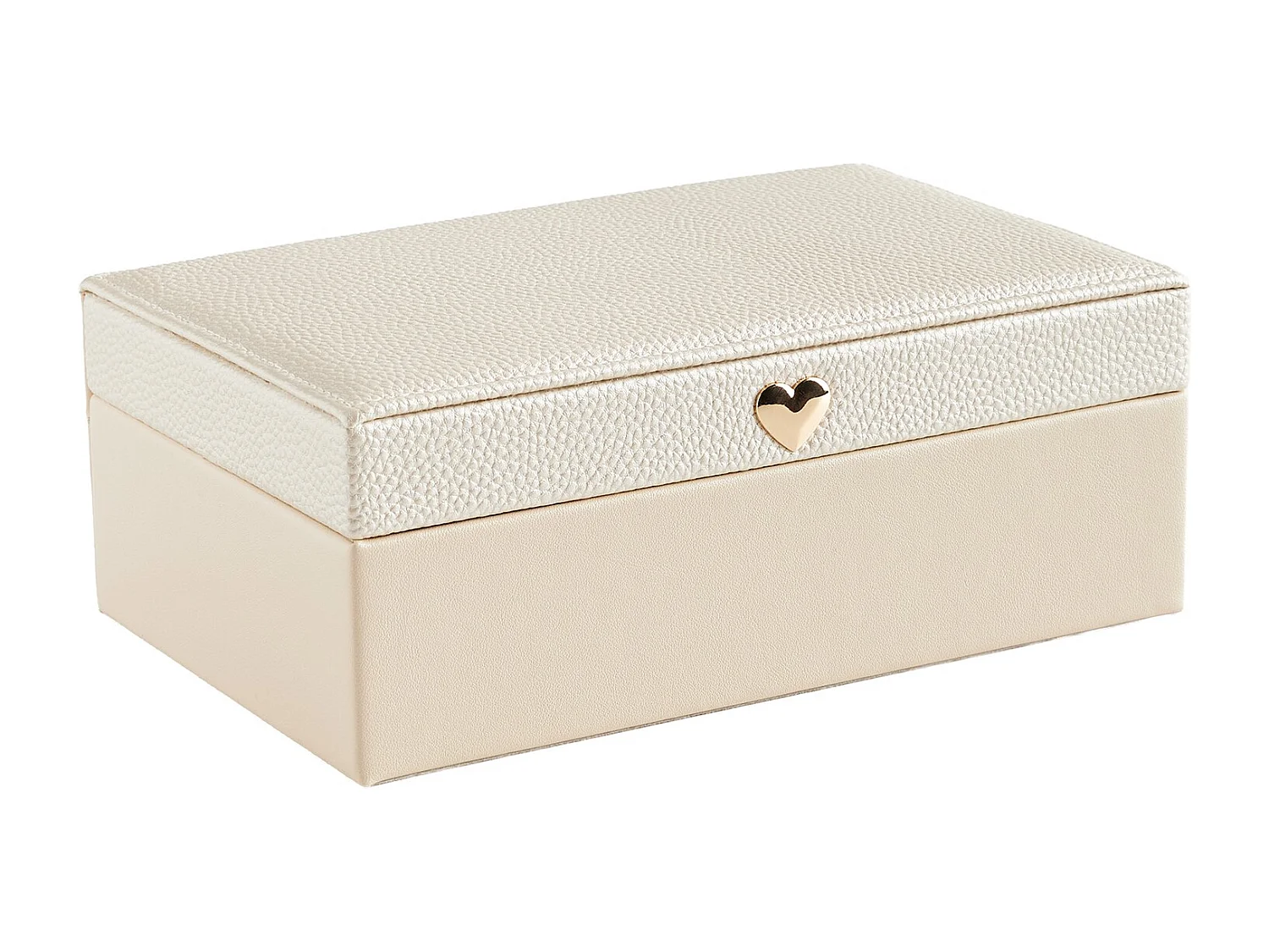 Schmuckkästchen Heart hellbeige 9 x 23 x 14.7