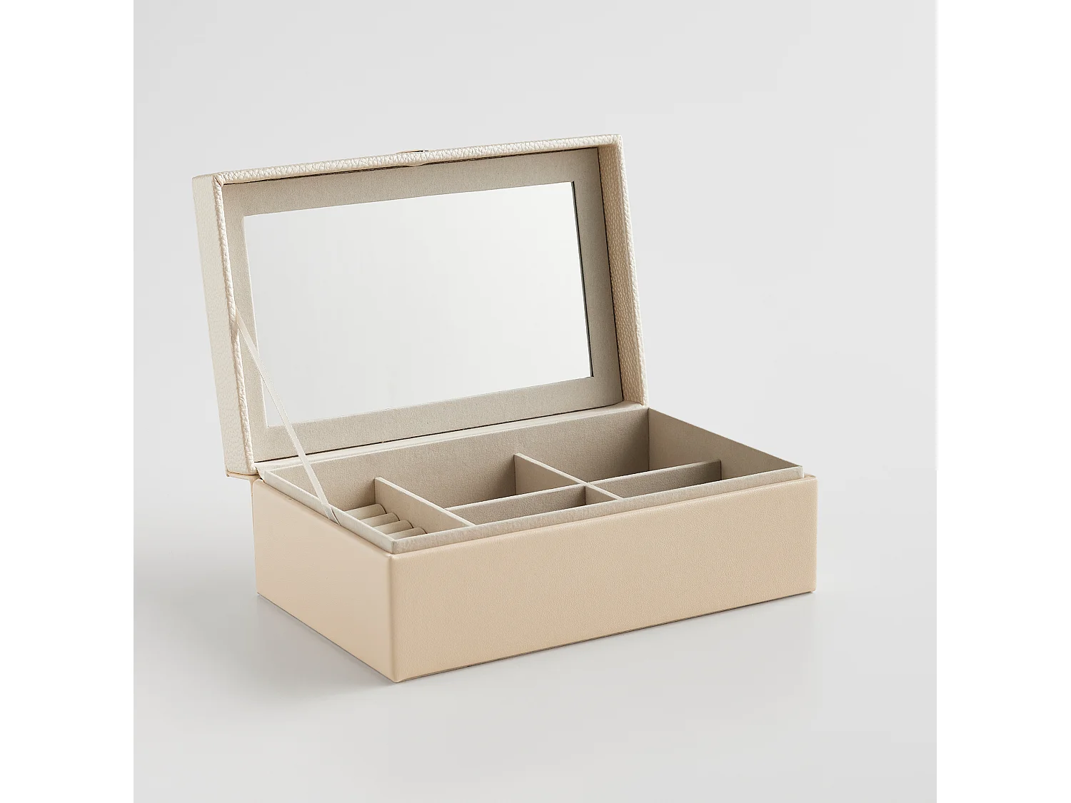 Schmuckkästchen Heart hellbeige 9 x 23 x 14.7