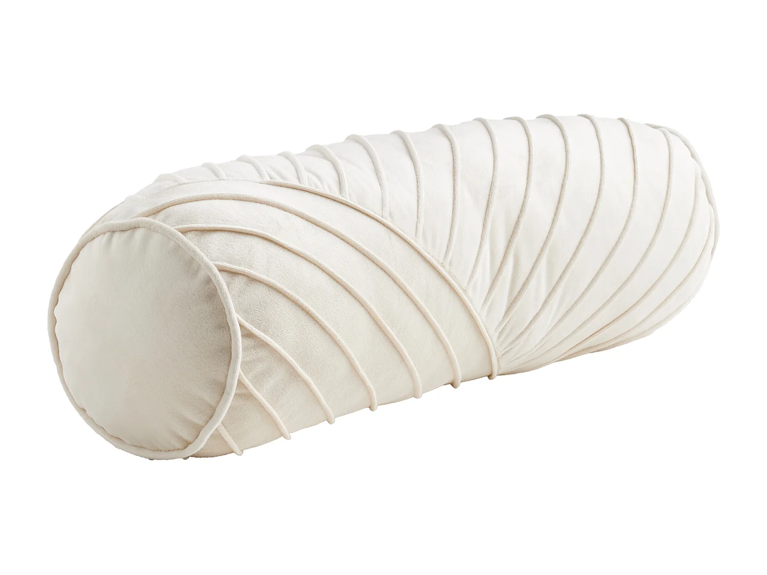 Coussin Cylindrique Décoratif Lisare écru moyen 56 x 16