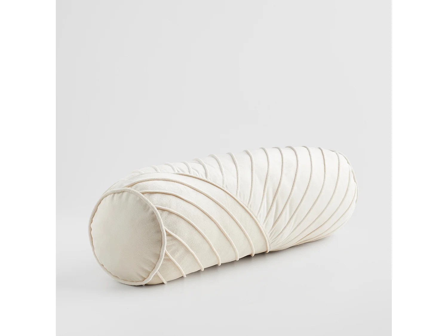 Coussin Cylindrique Décoratif Lisare écru moyen 56 x 16