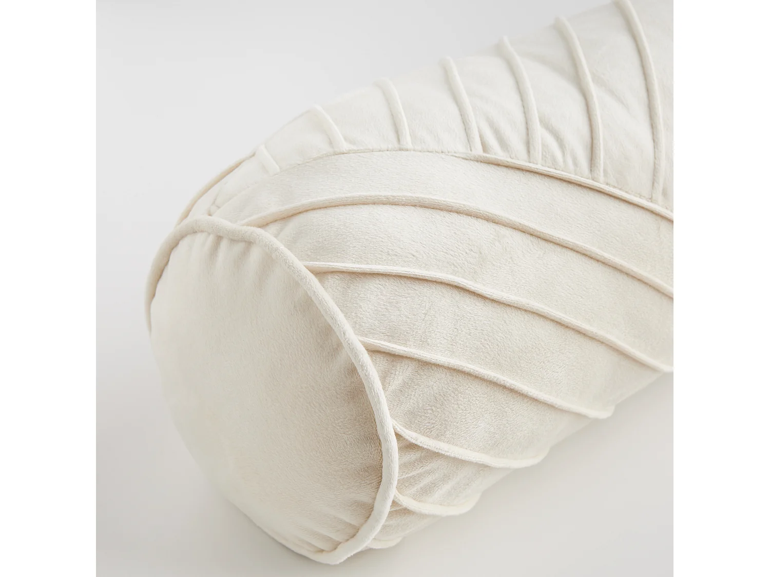 Coussin Cylindrique Décoratif Lisare écru moyen 56 x 16