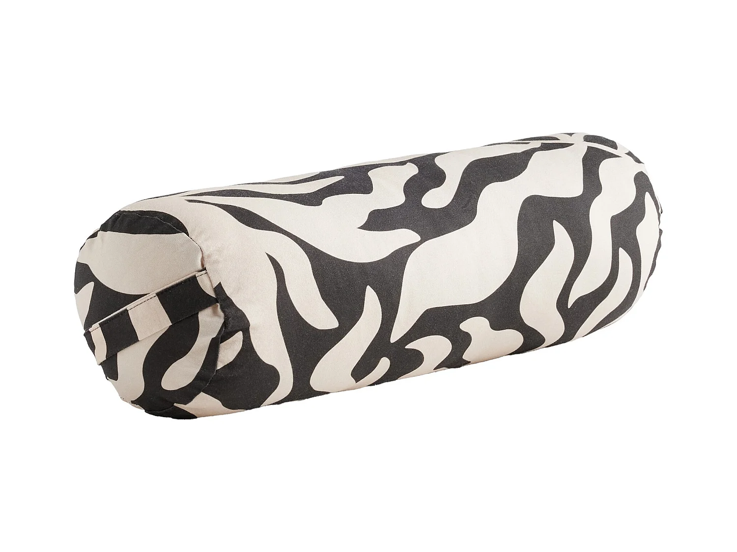 Deko-Rollenkissen Kamea Mittelschwarz 52x17