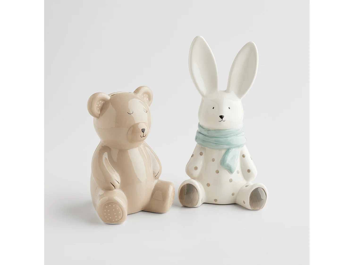 Spardose Conglio hellgrau 25.5 x 13 x 13