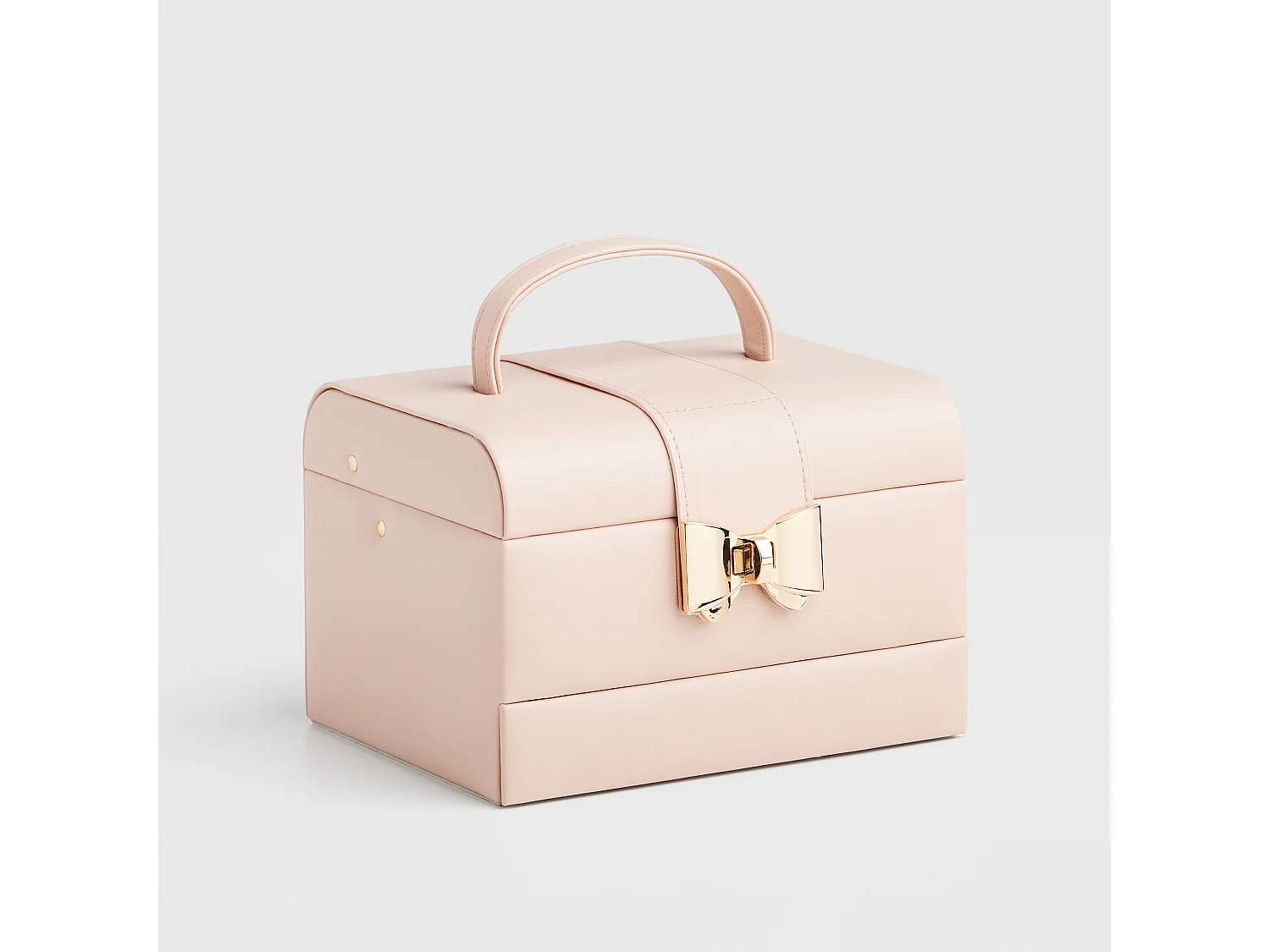 Boîte À Bijoux Margetis rose pâle 13.5 x 15.8 x 20.3