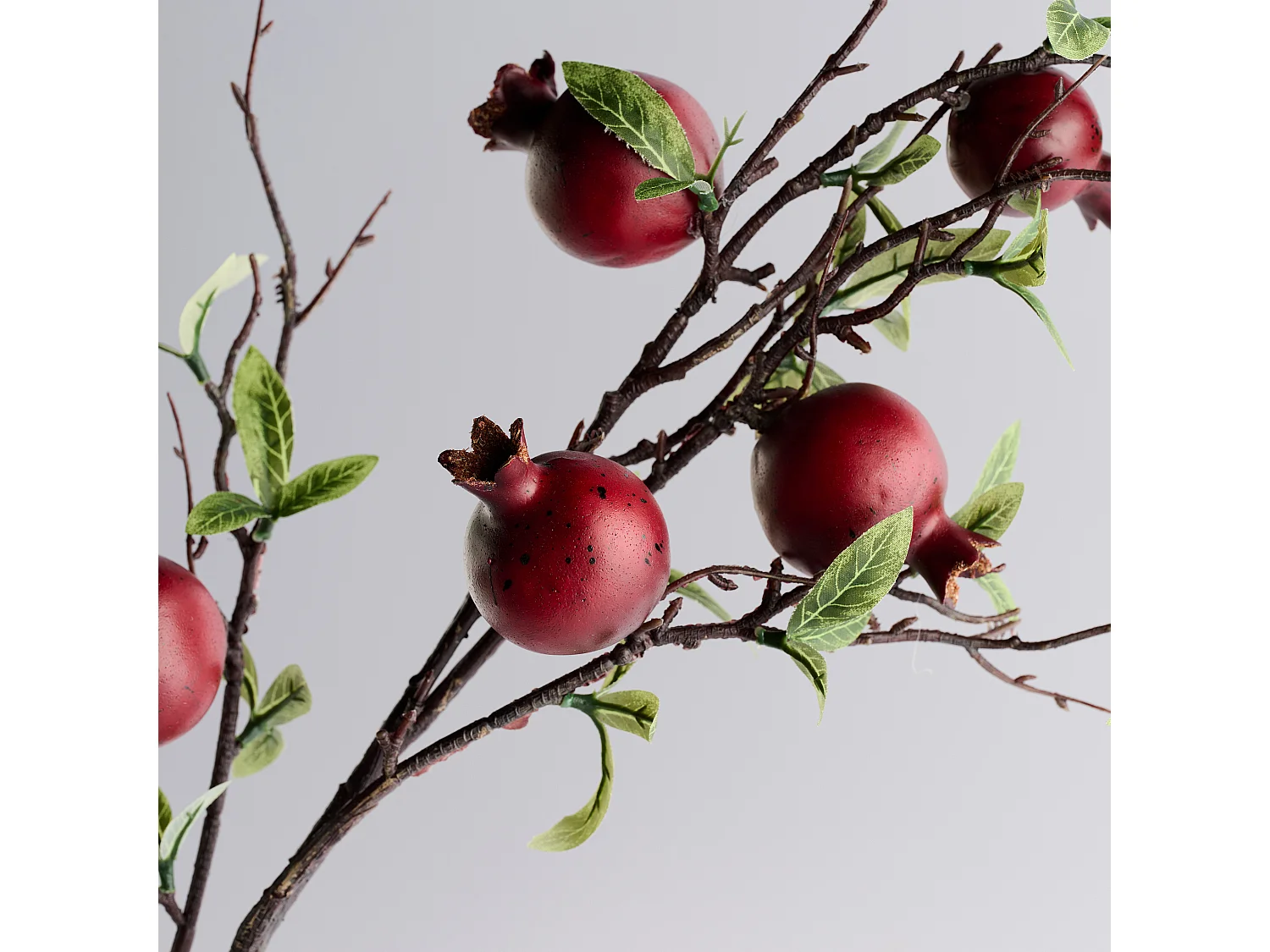 Blume Pomeso dunkelrot 91x35x35 Kunststoff