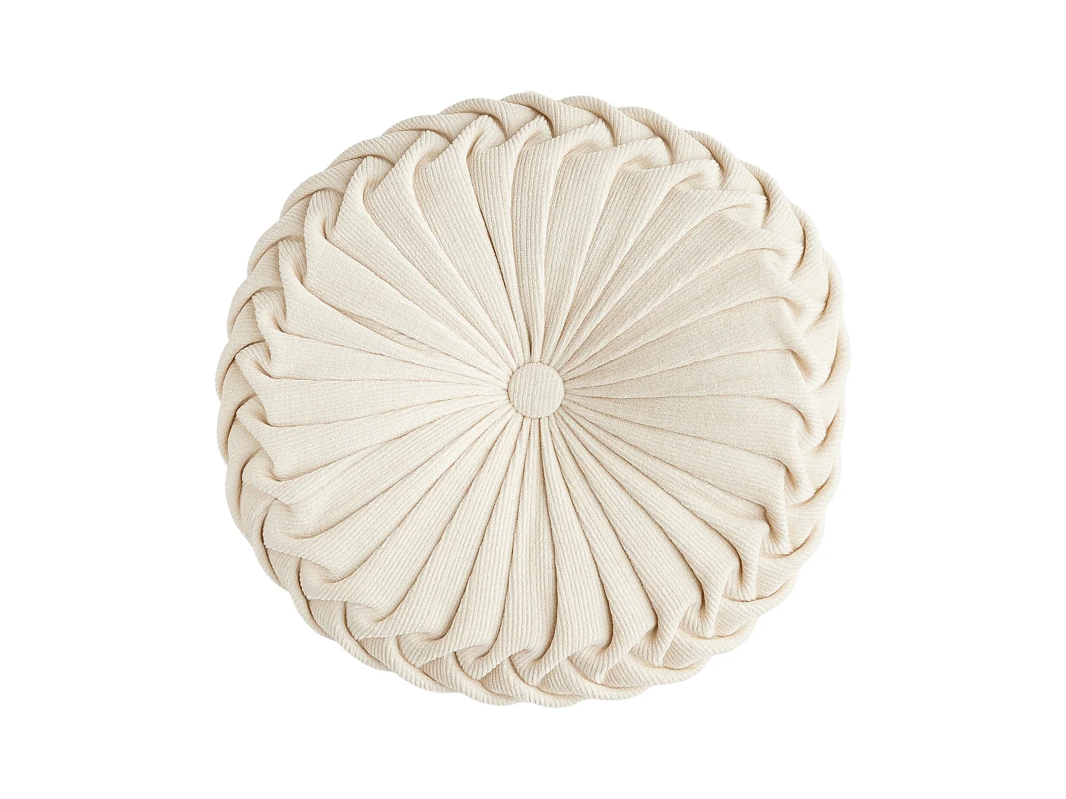 Coussin Décoratif Casea écru moyen 38 cm