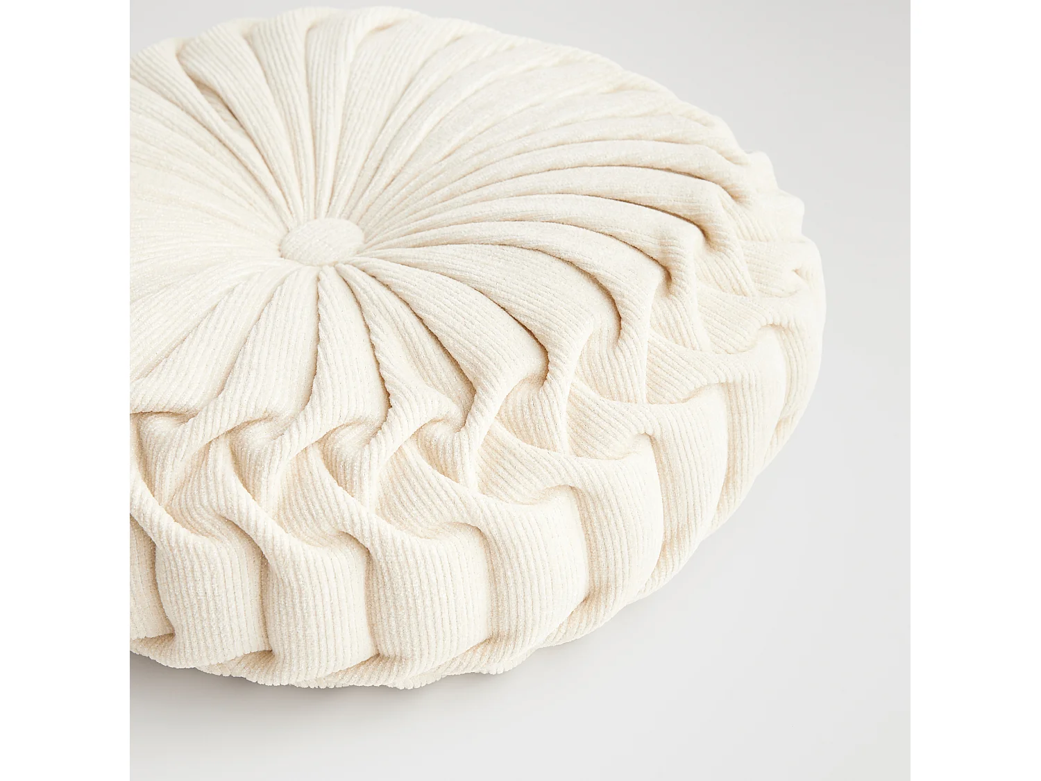 Coussin Décoratif Casea écru moyen 38 cm