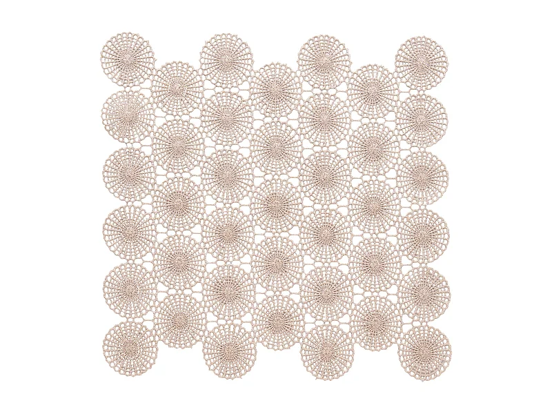 Mitteldecke Beaulieu Helles Gold 31x31 cm