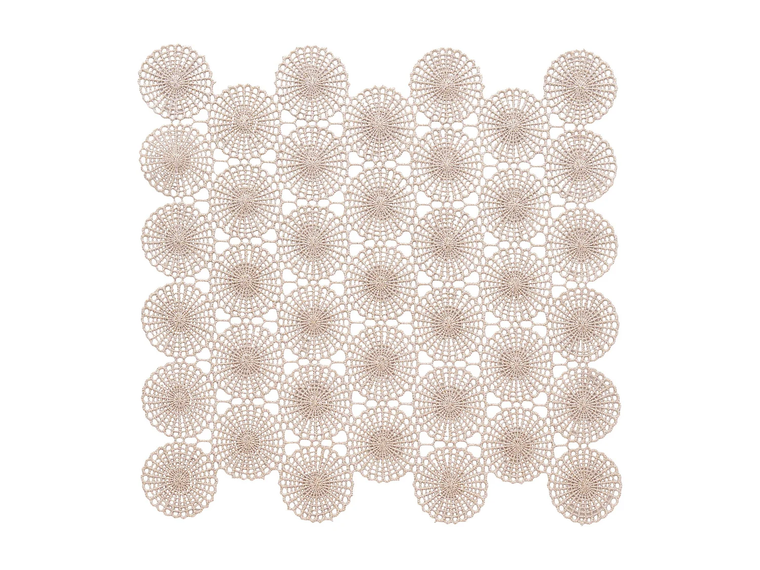 Mitteldecke Beaulieu Helles Gold 31x31 cm