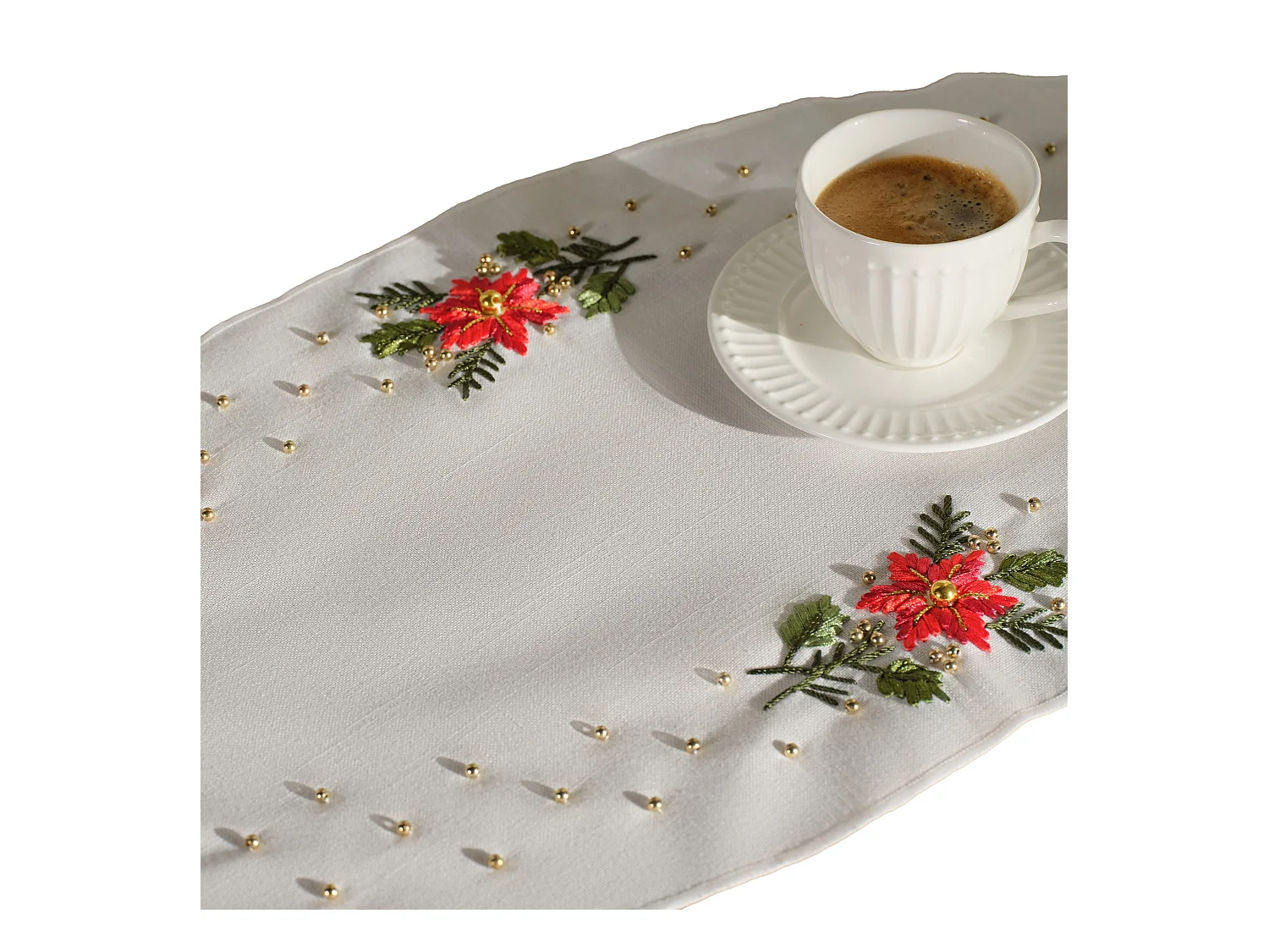 Deckchen Merri mittelrot 28x58