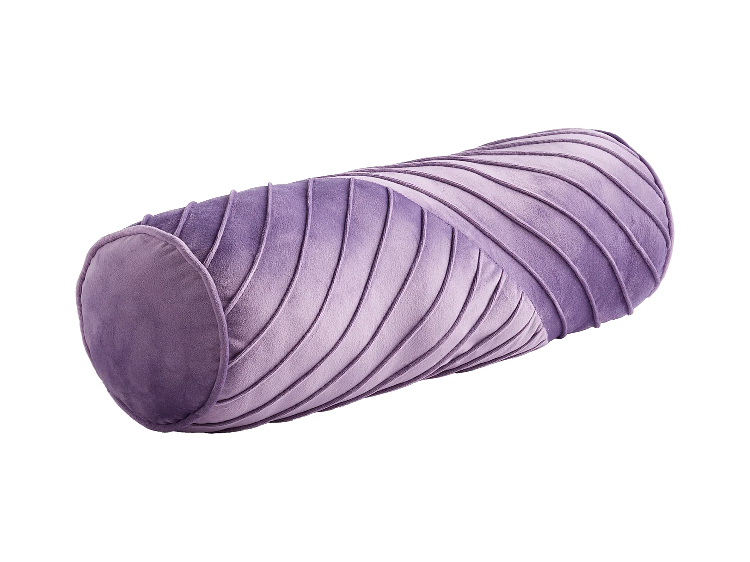 Coussin Cylindrique Décoratif Lisare Violet Foncé 56x16