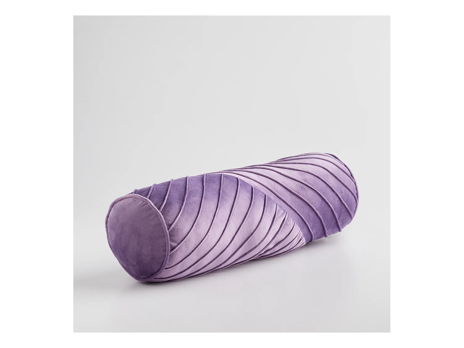 Coussin Cylindrique Décoratif Lisare Violet Foncé 56x16