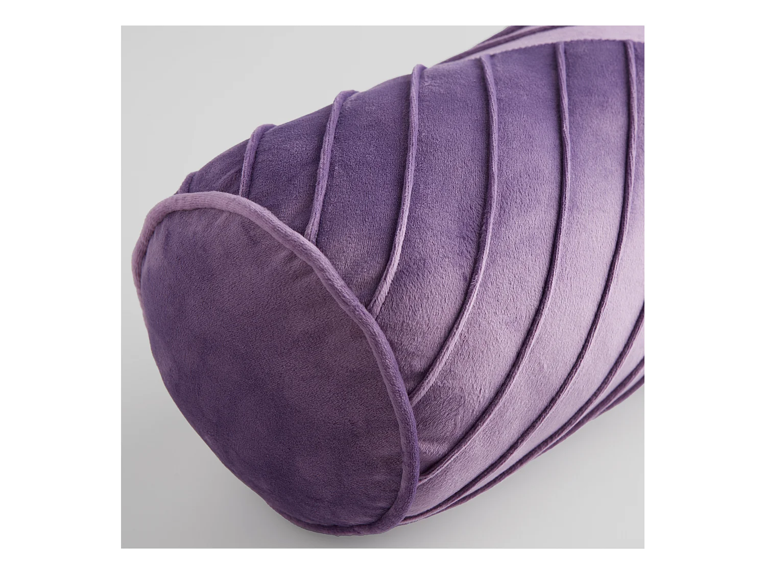 Coussin Cylindrique Décoratif Lisare Violet Foncé 56x16