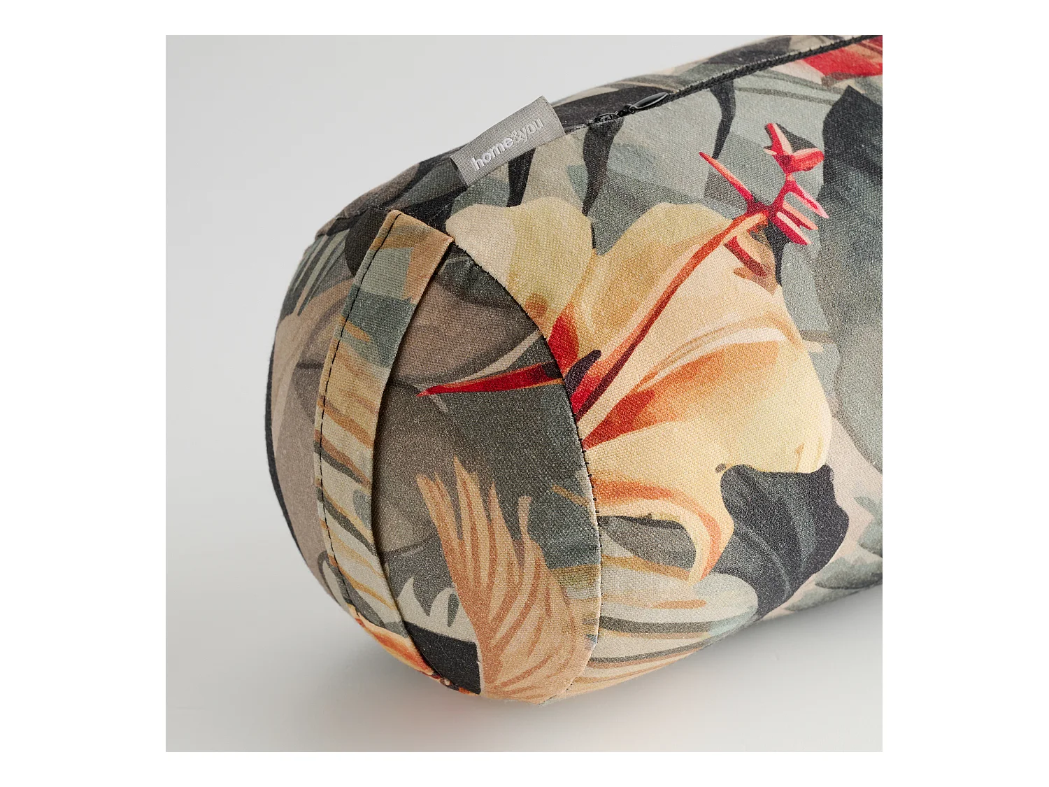 Coussin Cylindrique Décoratif Manuca Vert Foncé 45x15