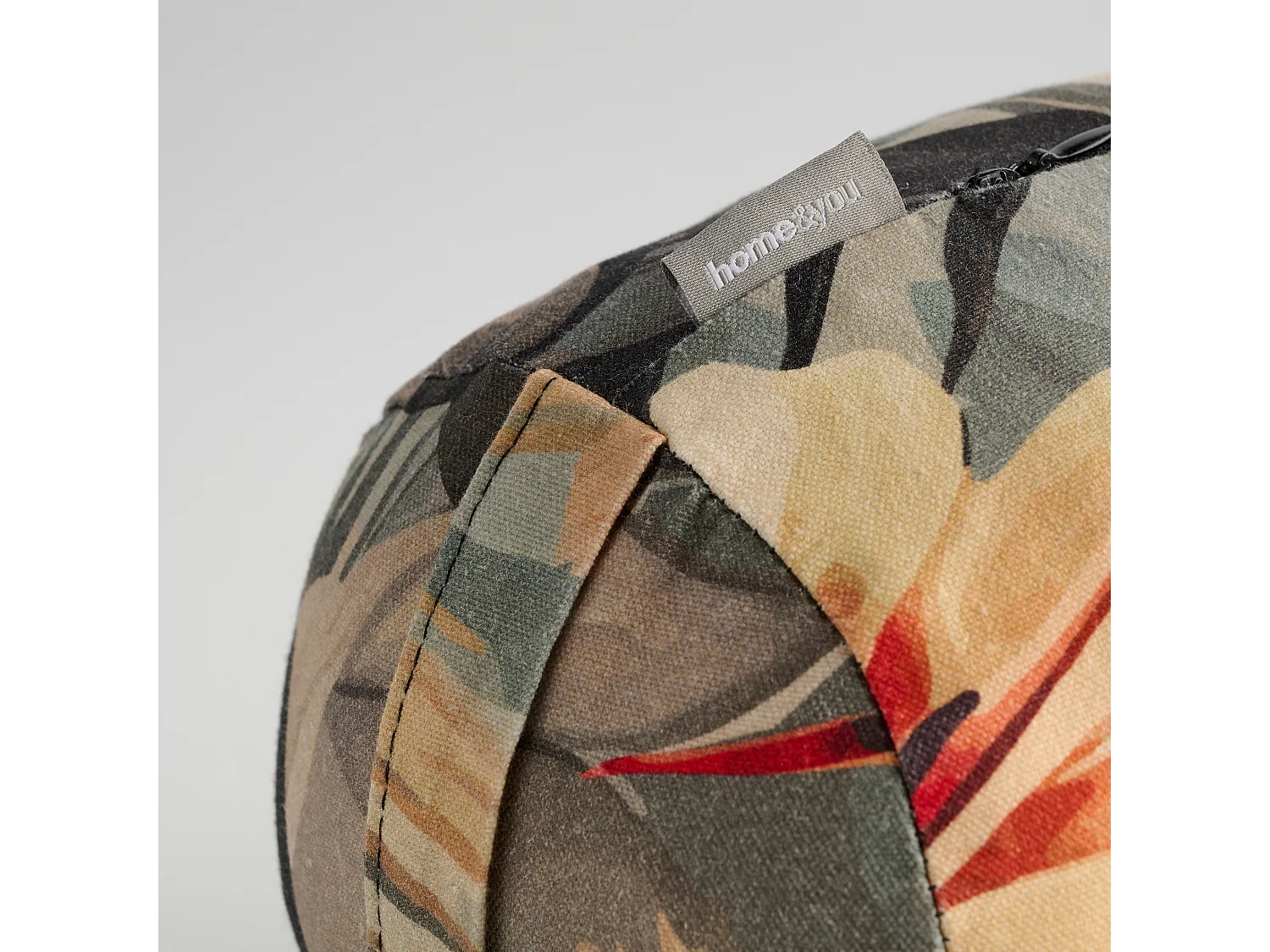 Coussin Cylindrique Décoratif Manuca Vert Foncé 45x15