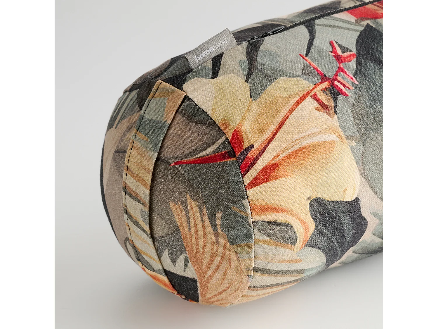 Coussin Cylindrique Décoratif Manuca Vert Foncé 45x15