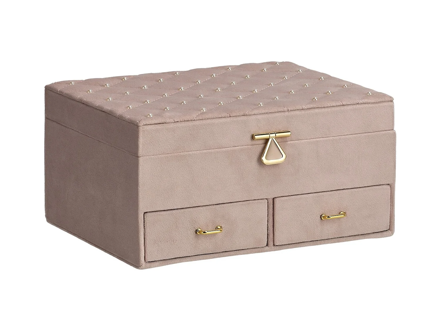 Boîte À Bijoux Shantel Rose Pâle 13x25x20