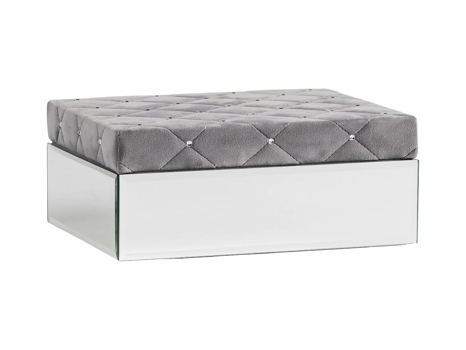 Schmuckkästchen Pedrera 2 hellgrau 9.5 x 25 x 19