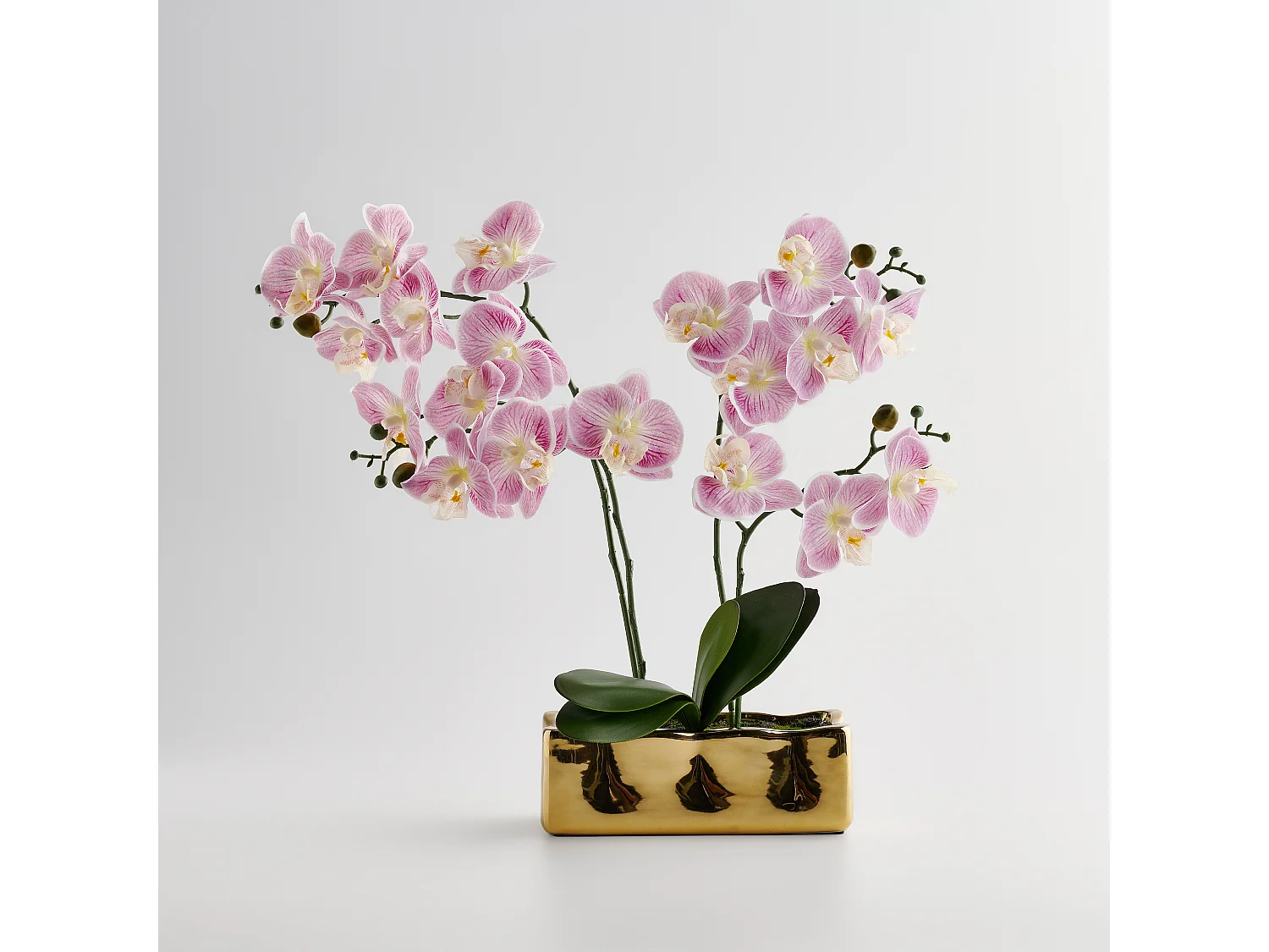 Kunstpflanze Orchianum Dunkelviolett 49 x 13 x 46