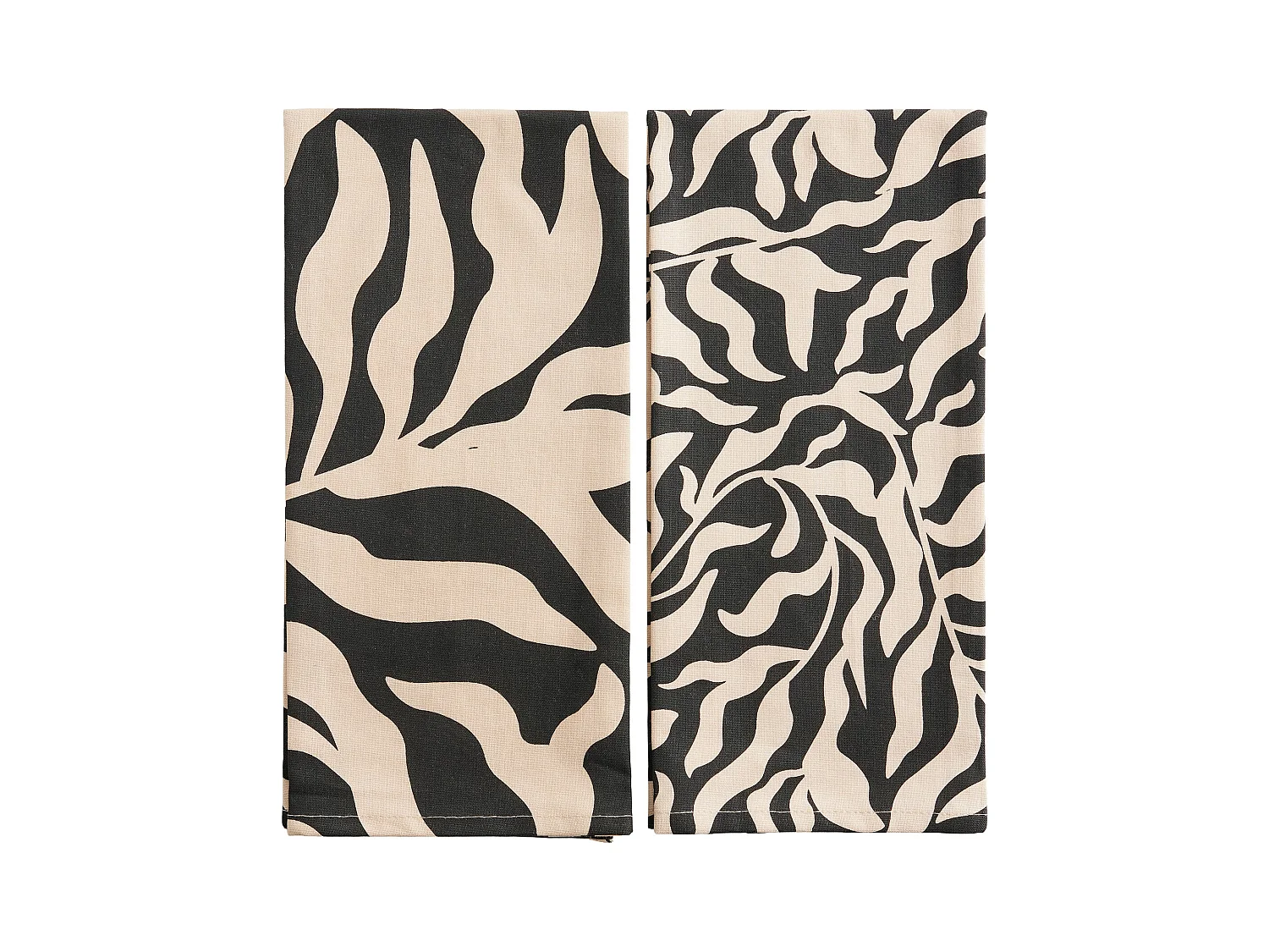 Küchenhandtuch-Set Kamea mittleres Beige 45 x 65