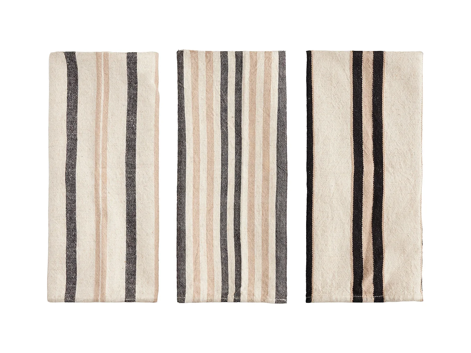 Küchenhandtuch-Set Pukros mittleres Beige 40 x 65