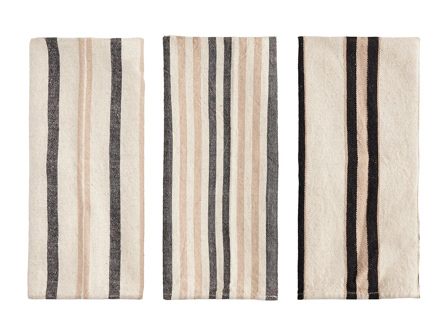 Küchenhandtuch-Set Pukros mittleres Beige 40 x 65