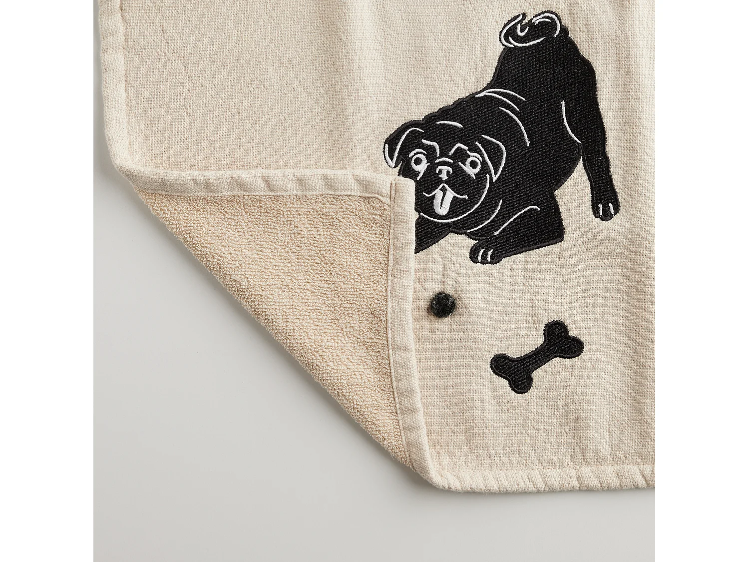 Küchenhandtuch Fafik Mittleres Beige 37 x 50