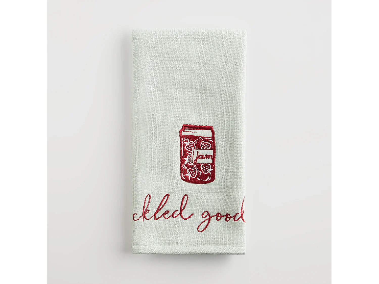 Küchenhandtuch Jaro mittelgrün 37 x 50