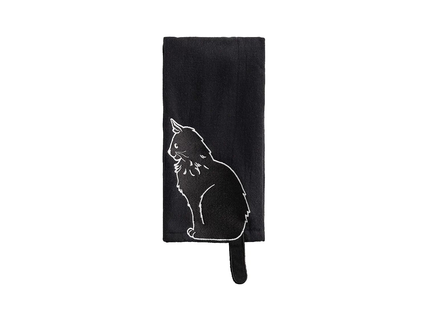 Küchenhandtuch Kitki mittelschwarz 37 x 50