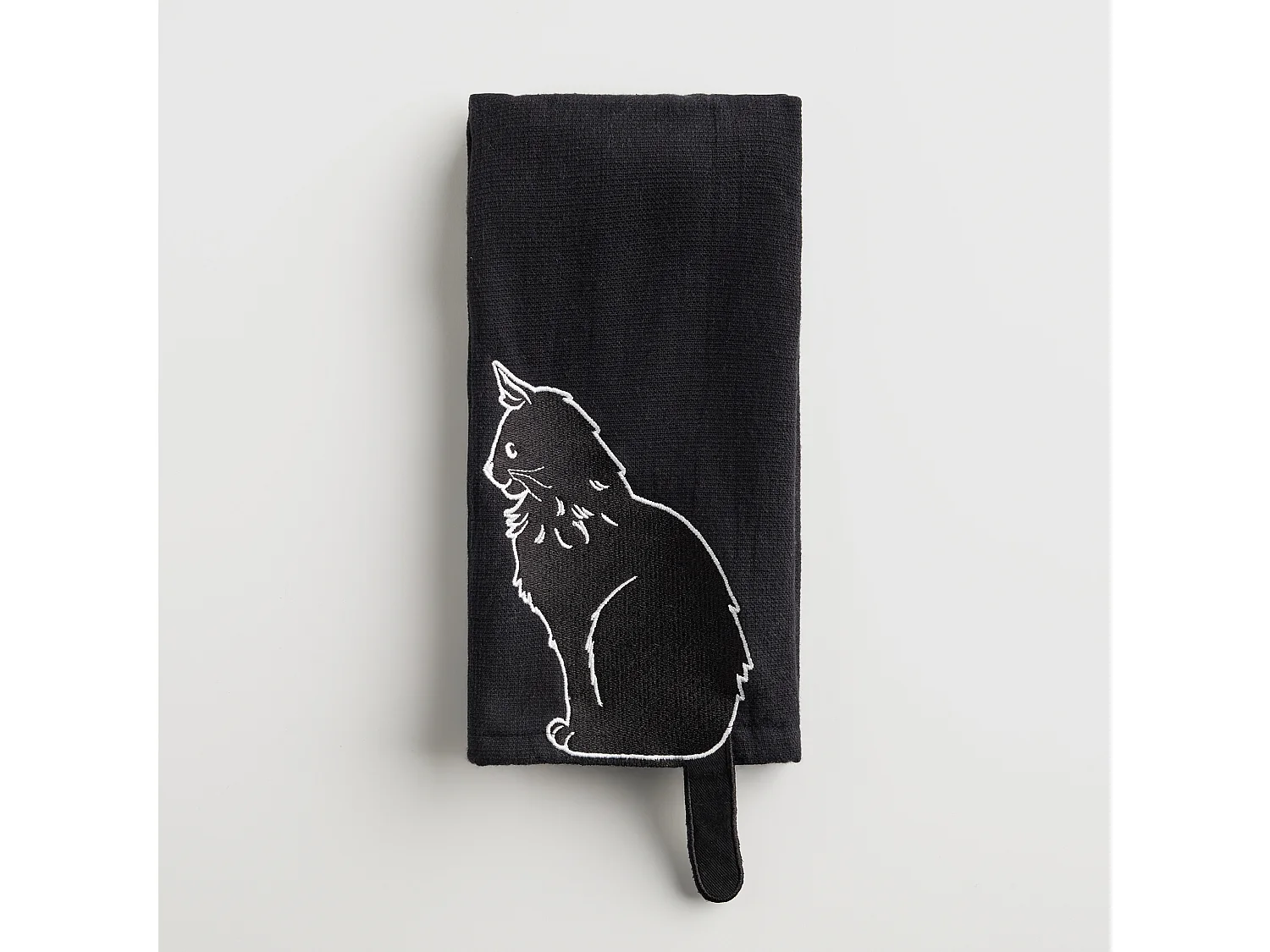 Küchenhandtuch Kitki mittelschwarz 37 x 50