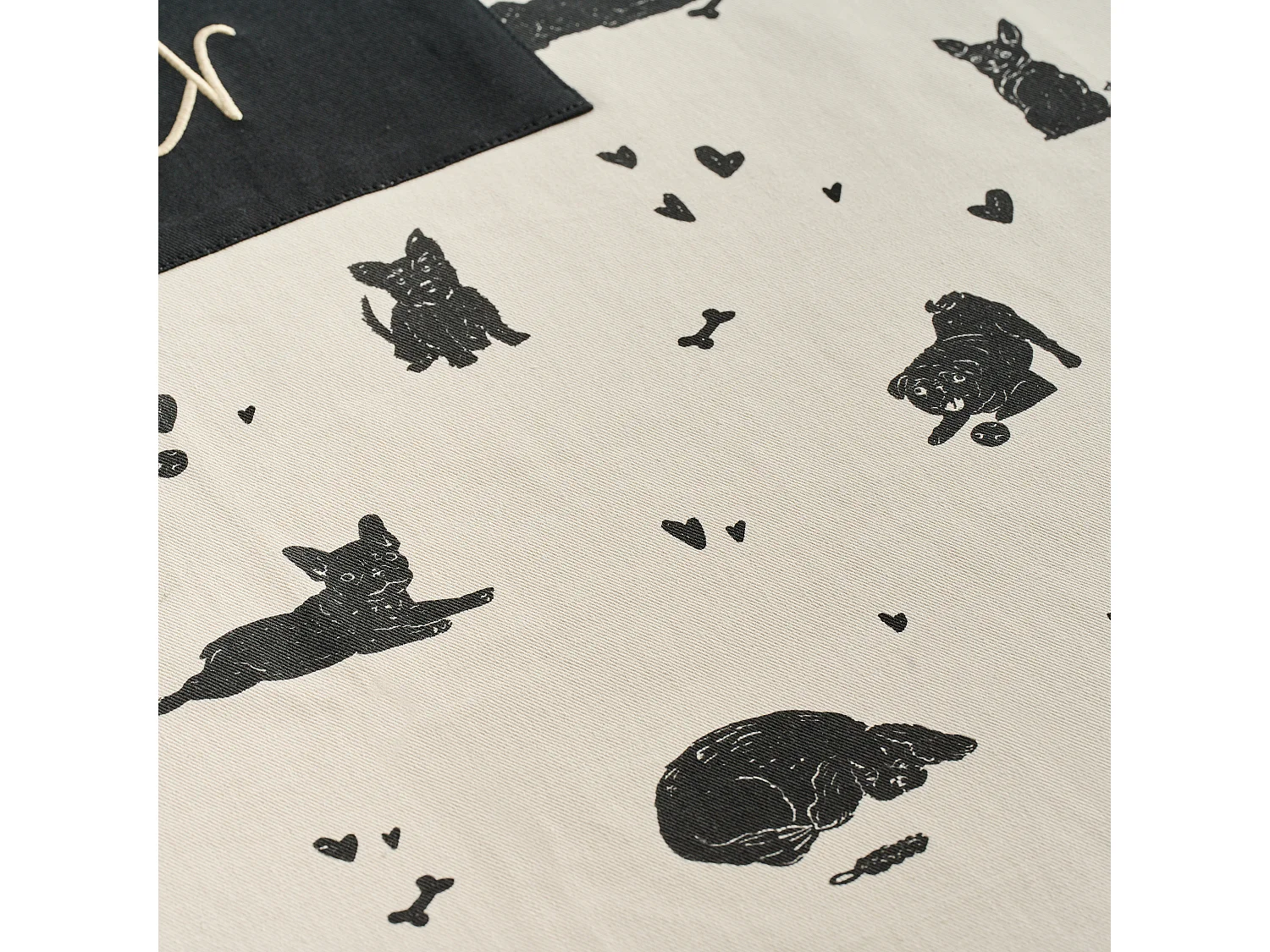 Tablier Fafik Beige Moyen 70x85