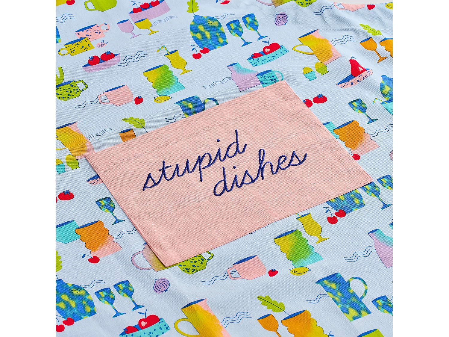 Schürze Berto Mittel Mehrfarbig 70 x 85