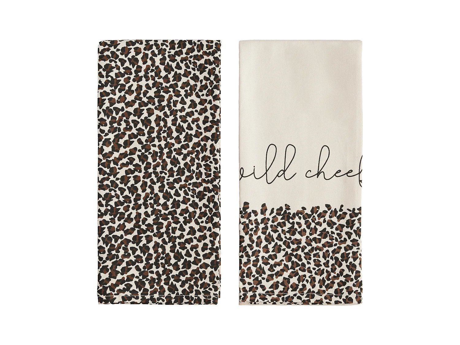 Küchenhandtuch-Set Panter Beige 45 x 65