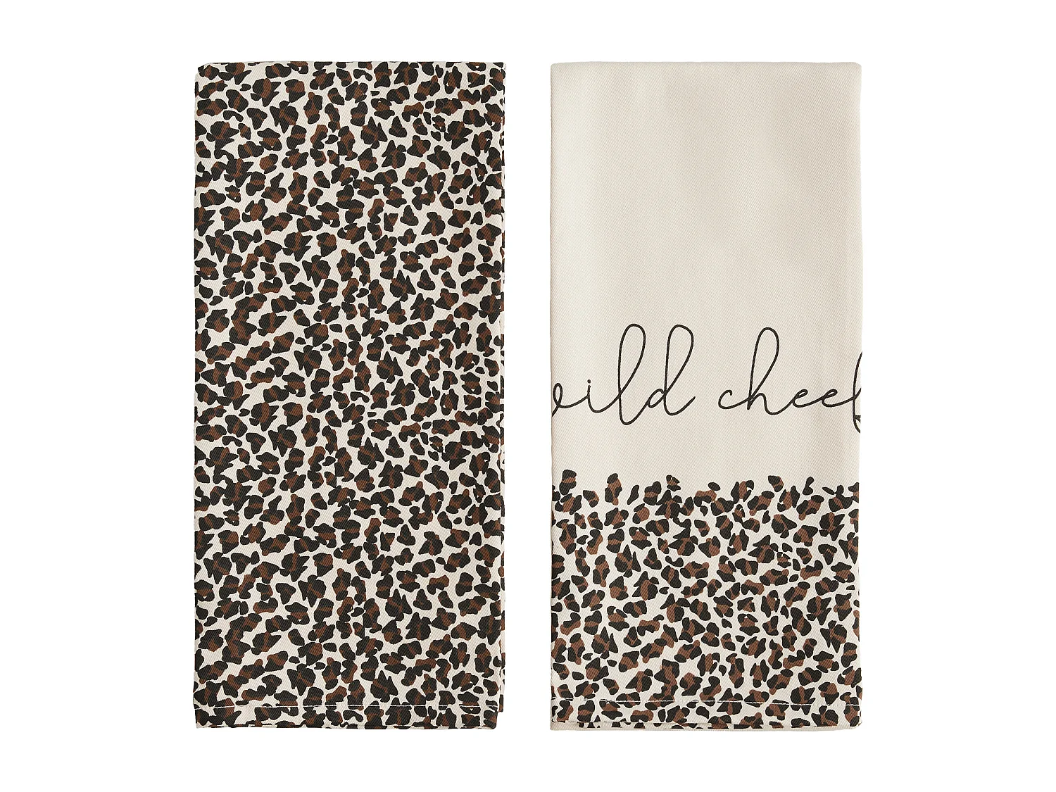 Küchenhandtuch-Set Panter Beige 45 x 65