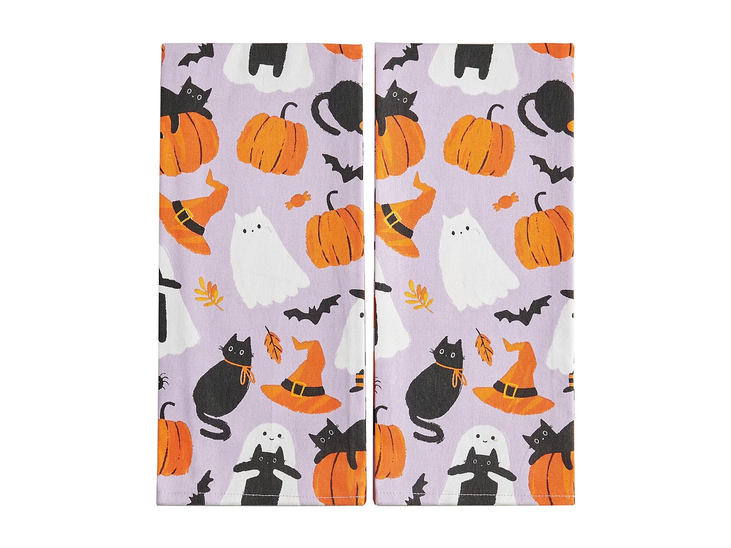 Küchenhandtuch-Set Felini mittelviolett 40x65cm