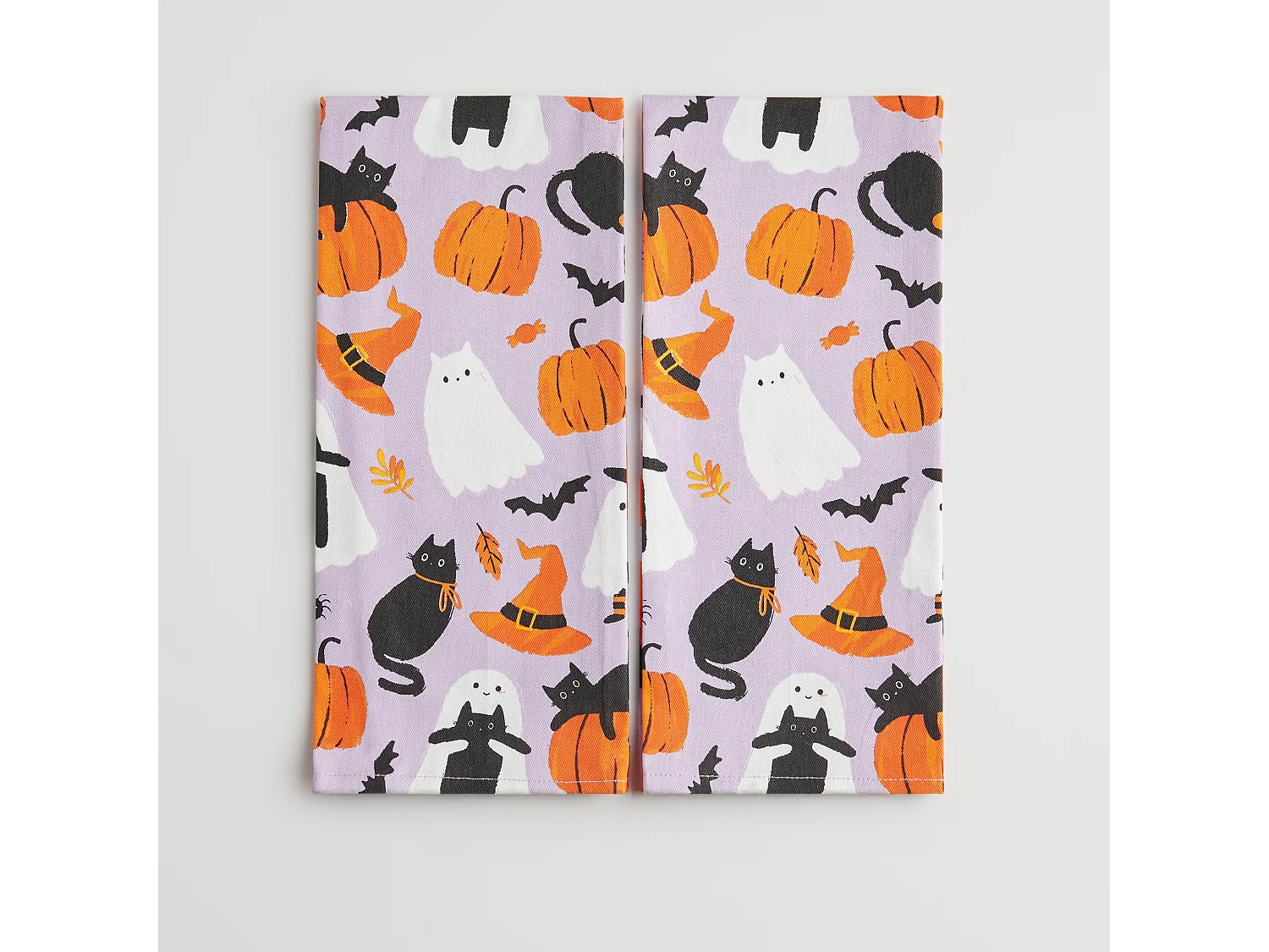 Küchenhandtuch-Set Felini mittelviolett 40x65cm