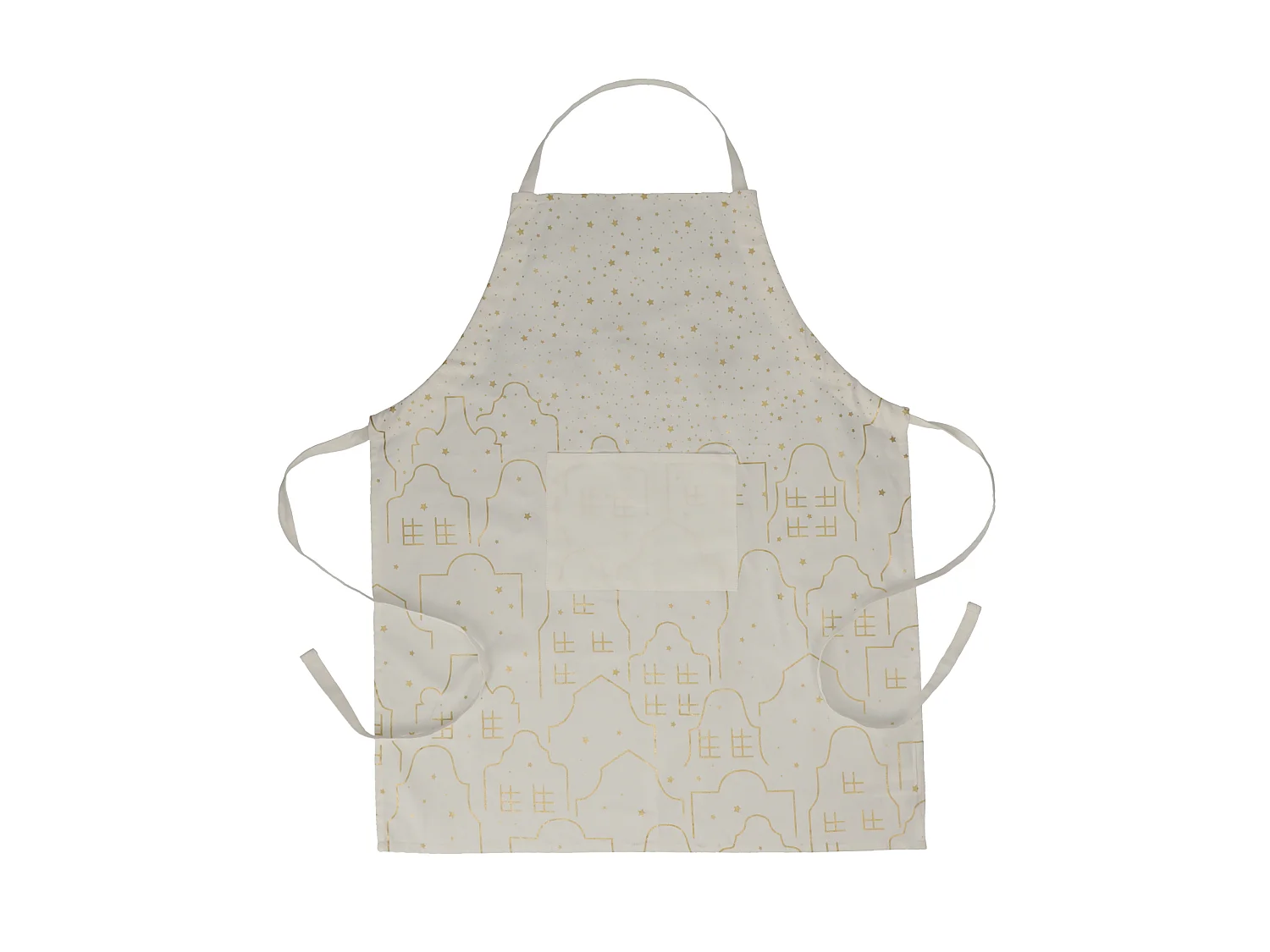 Schürze Tenemis mittelweiß 70 x 85