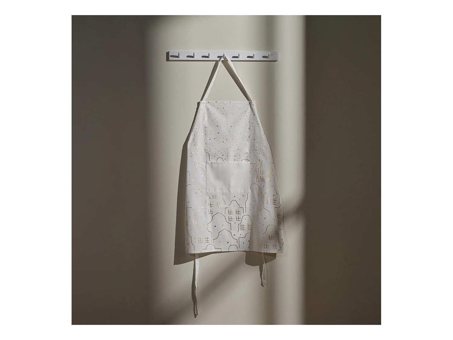 Schürze Tenemis mittelweiß 70 x 85