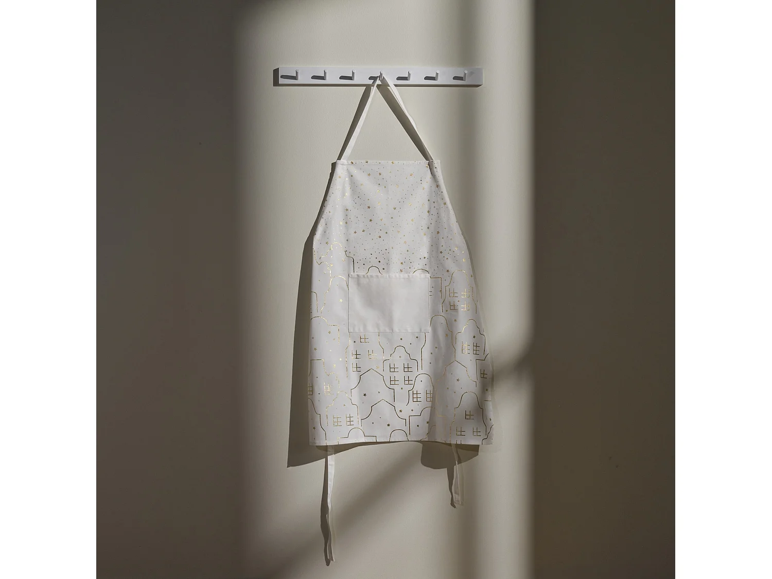 Schürze Tenemis mittelweiß 70 x 85