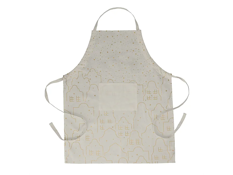 Schürze Tenemis mittelweiß 70 x 85