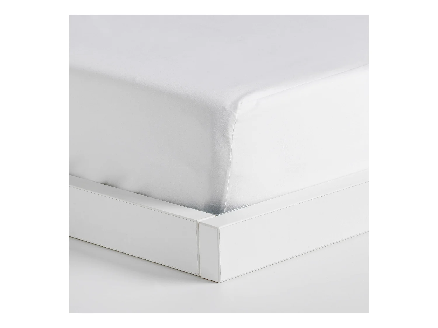 Spannbetttuch Micros mittelweiß 25 x 90 x 200