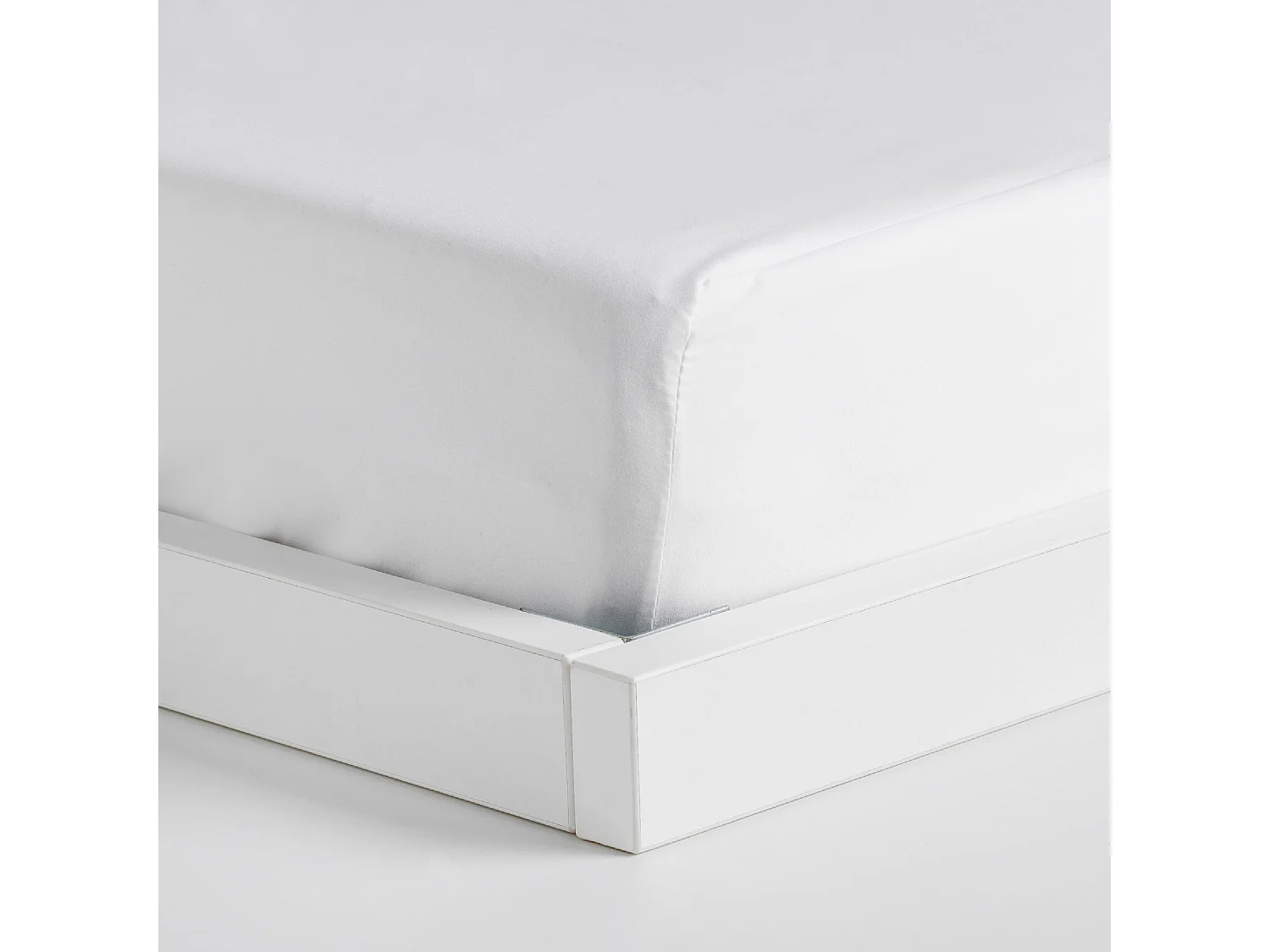 Spannbetttuch Micros mittelweiß 25 x 90 x 200