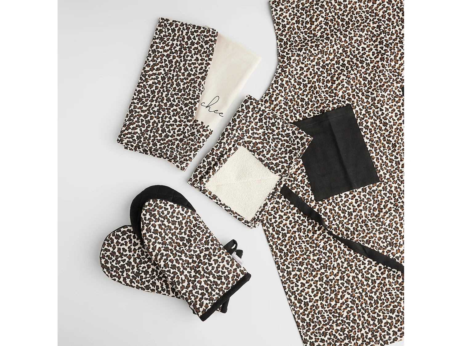 Serviette De Cuisine Panter Beige Moyen 37x50