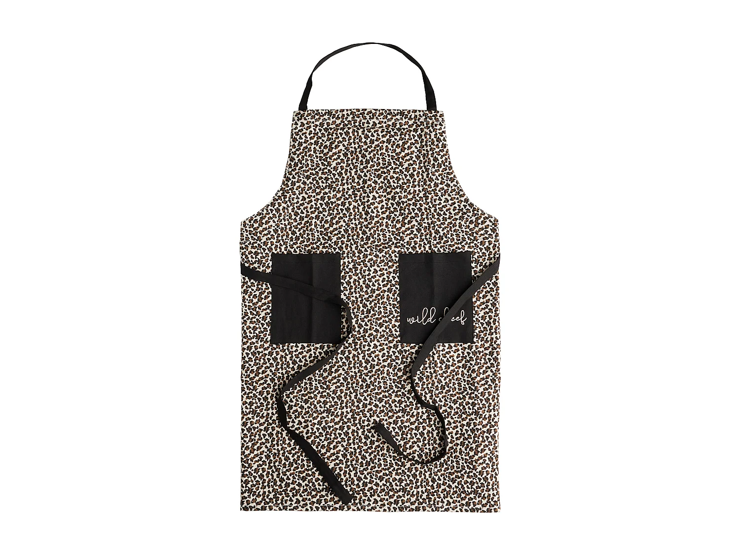 Schürze Panter, mittleres Beige, 70 x 85 cm