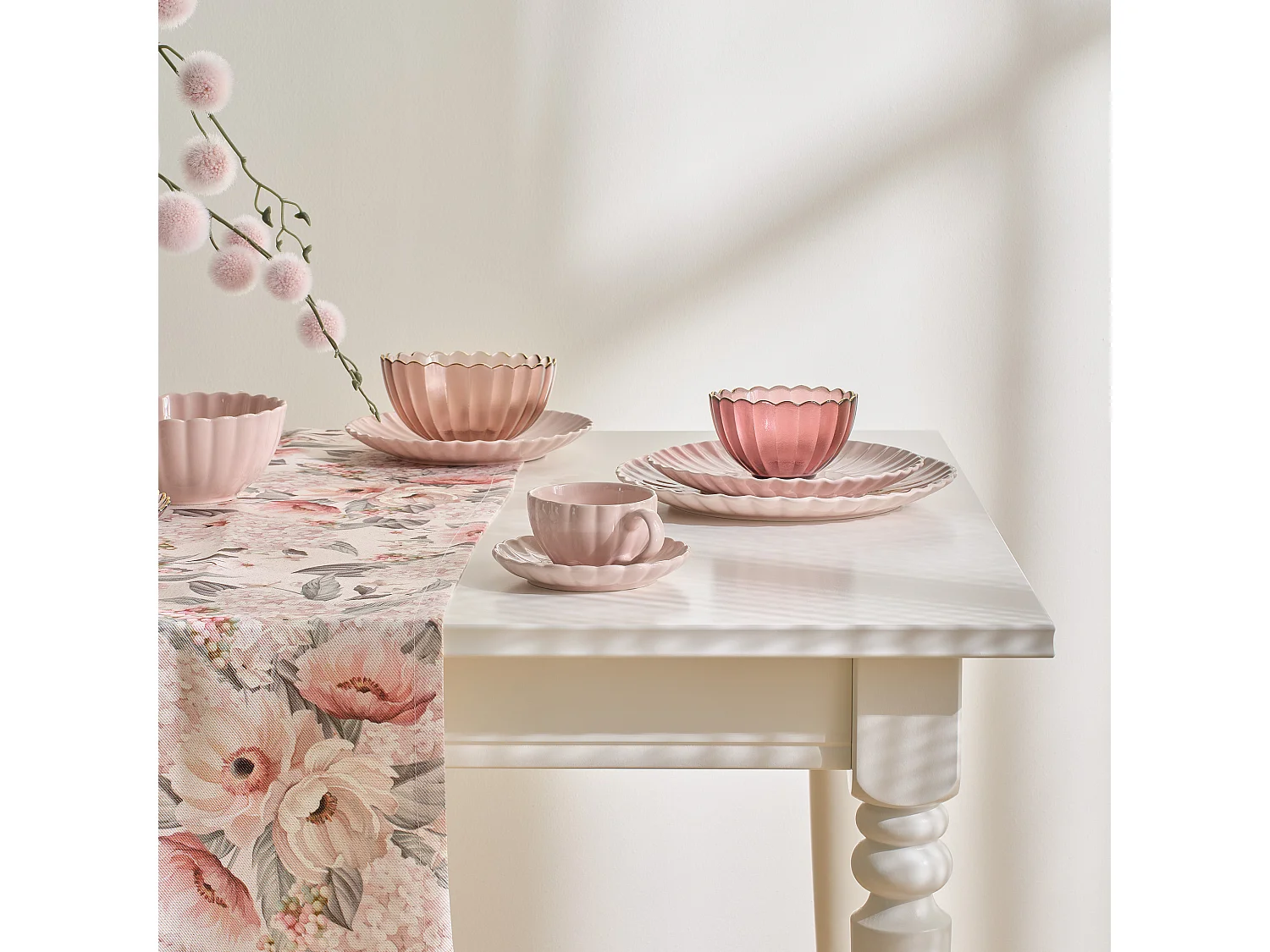 Bol Flowo Rose Foncé 7.7 x 15.4 x 15.4