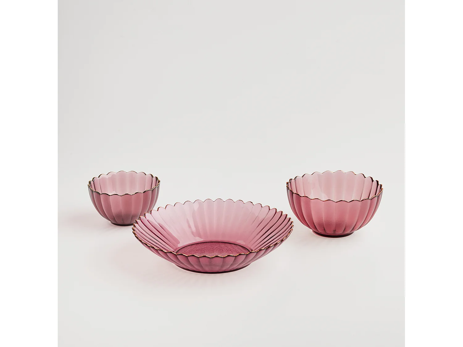 Bol Flowo Rose Foncé 7.7 x 15.4 x 15.4